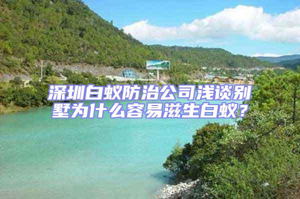 深圳白蟻防治公司淺談別墅為什么容易滋生白蟻?