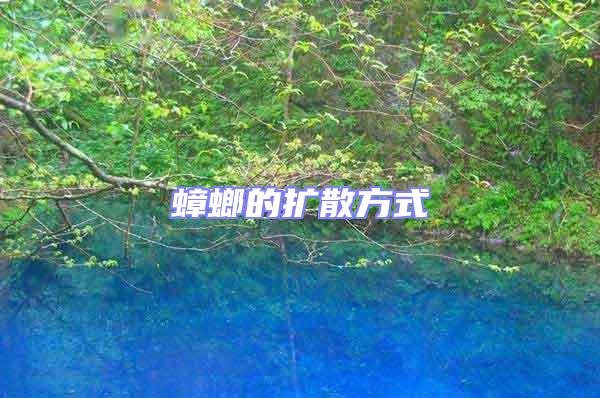 蟑螂的擴散方式