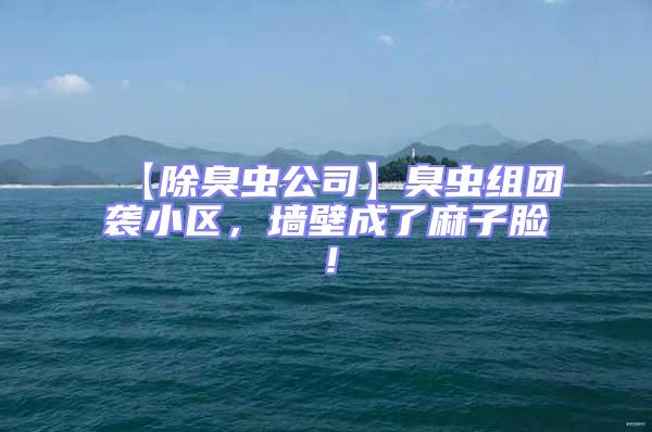 【除臭蟲公司】臭蟲組團襲小區,墻壁成了麻子臉!