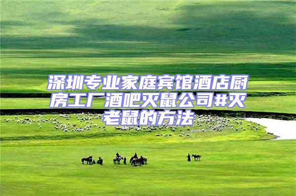 深圳專業家庭賓館酒店廚房工廠酒吧滅鼠公司#滅老鼠的方法