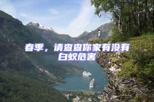 春季，請(qǐng)查查你家有沒(méi)有白蟻危害