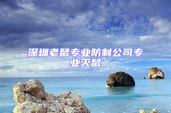 深圳老鼠專業(yè)防制公司專業(yè)滅鼠