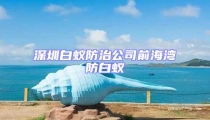 深圳白蟻防治公司前海灣防白蟻