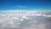 新裝修房屋的白蟻預(yù)防