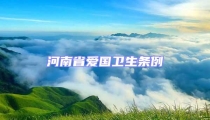 河南省愛國衛生條例