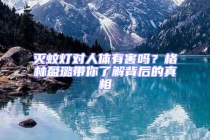 滅蚊燈對人體有害嗎？格林盈璐帶你了解背后的真相